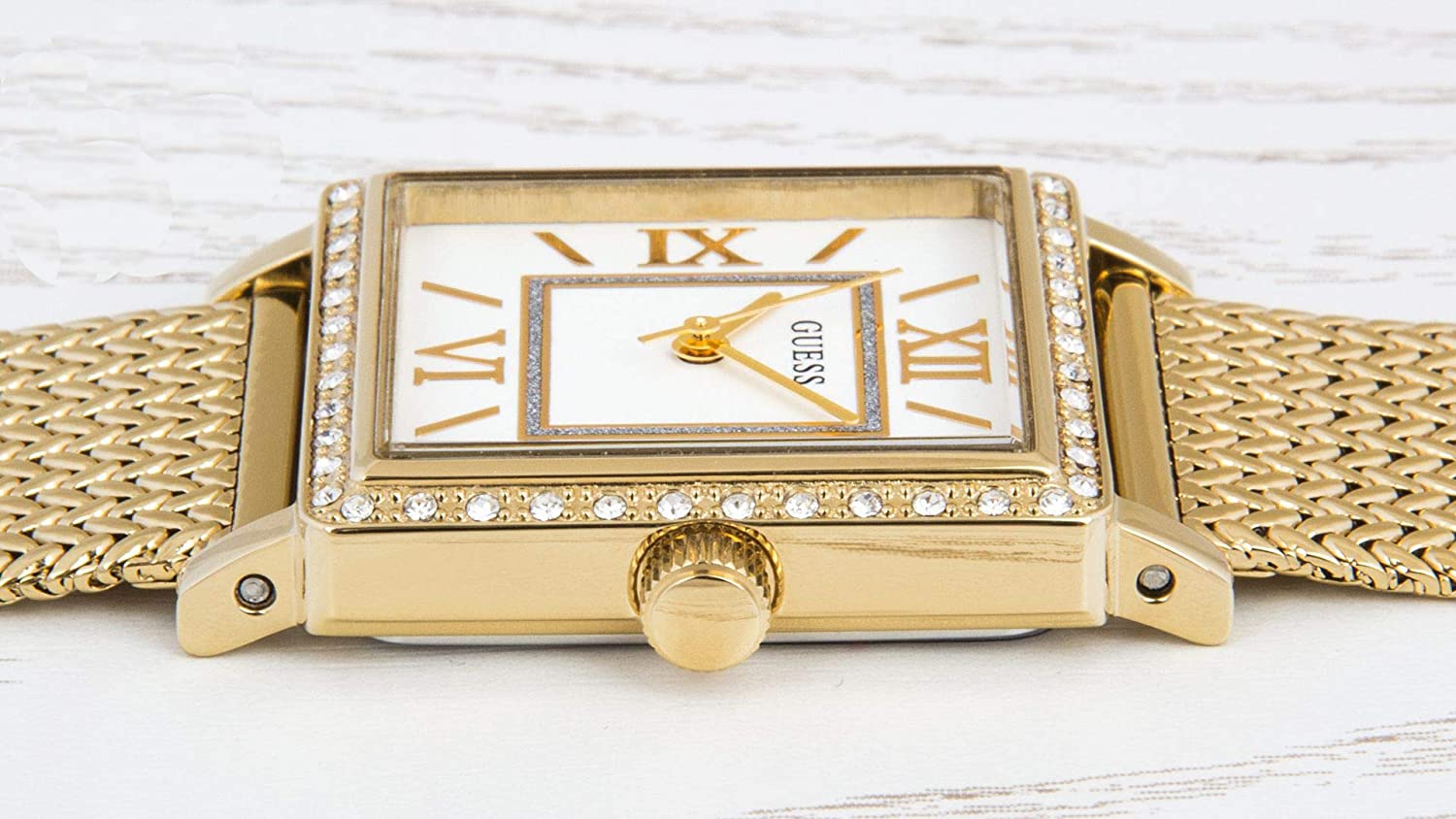 Guess Highline Off white Dial Ladies Watch W0826L2 - The Watches Men & CO #4