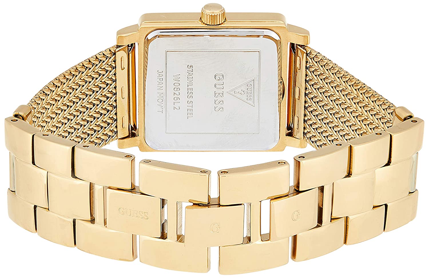 Guess Highline Off white Dial Ladies Watch W0826L2 - The Watches Men & CO #2
