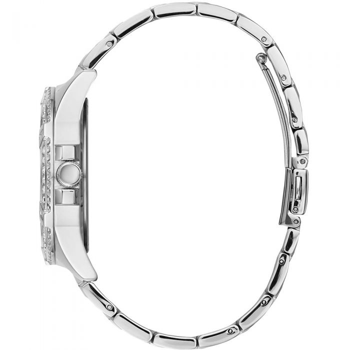 Guess Lady Frontier Quartz Crystal Silver Dial Ladies Watch W1156L1 - Watch