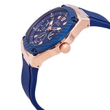 Guess Legacy Blue Dial Men's Watch W1049G2 - The Watches Men & CO #2