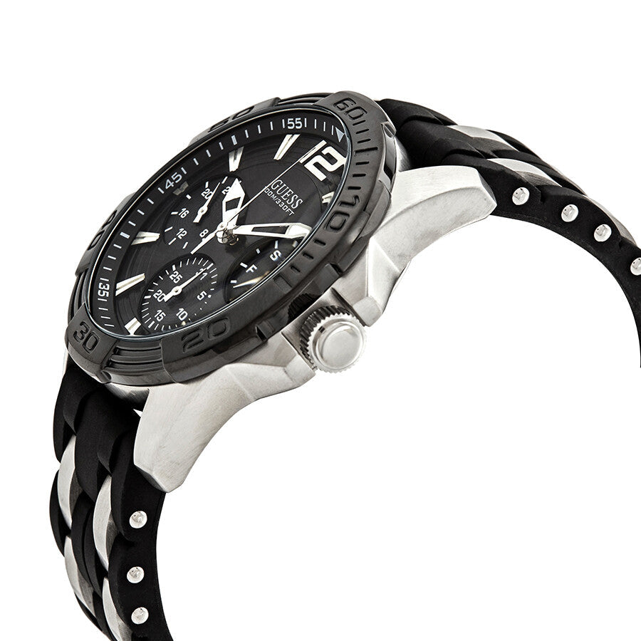 Guess Oasis Quartz Black Dial Men’s Watch W0366G1 - Watch