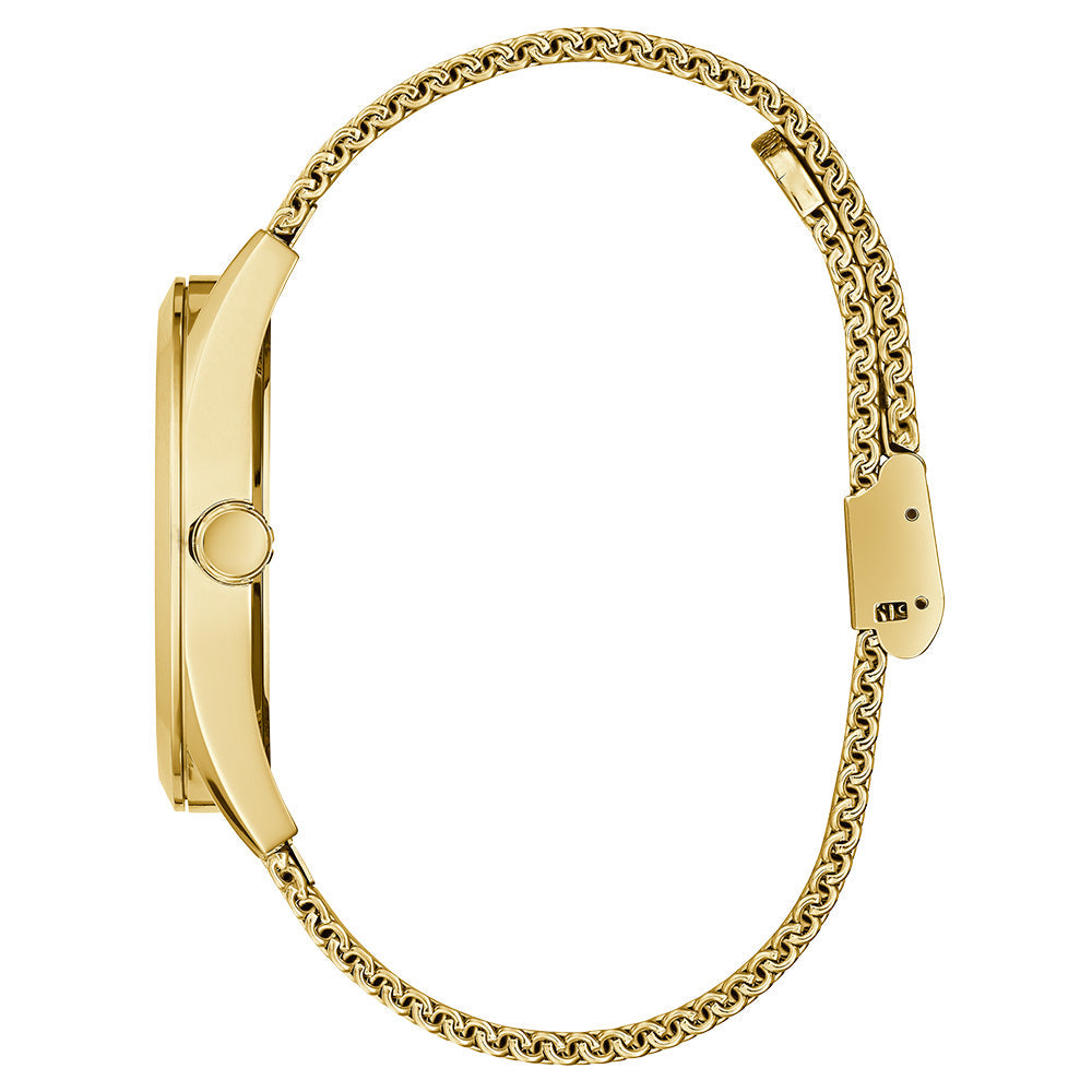 Guess Tailor Gold Tone Mesh Strap Men’s Watch GW0368G2 - Watch