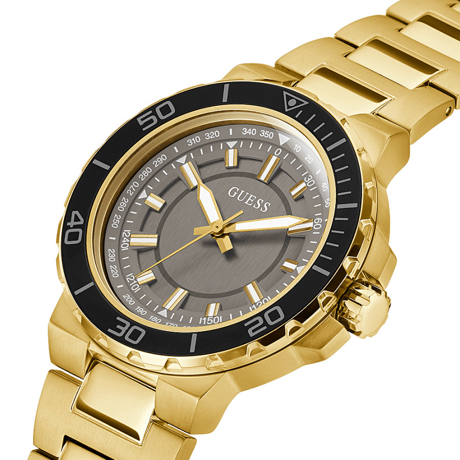 Guess Track Gold Tone Men’s Watch GW0426G2 - Watch
