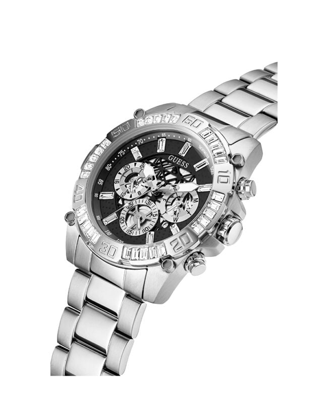 Guess Trophy Silver Tone Men’s Watch GW0390G1 - Watch