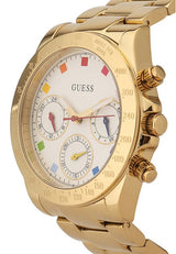 Guess Multi Dial Gold Men's Watch GW0457L1