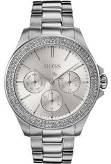 Hugo Boss Crystal Silver Analogue Women's Watch  1502442 - Watches of Australia