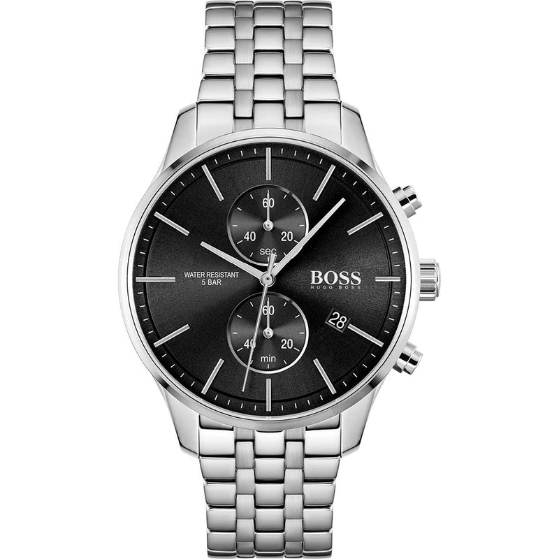 Hugo Boss Associate Black Dial Men's Watch  1513869 - Watches of Australia