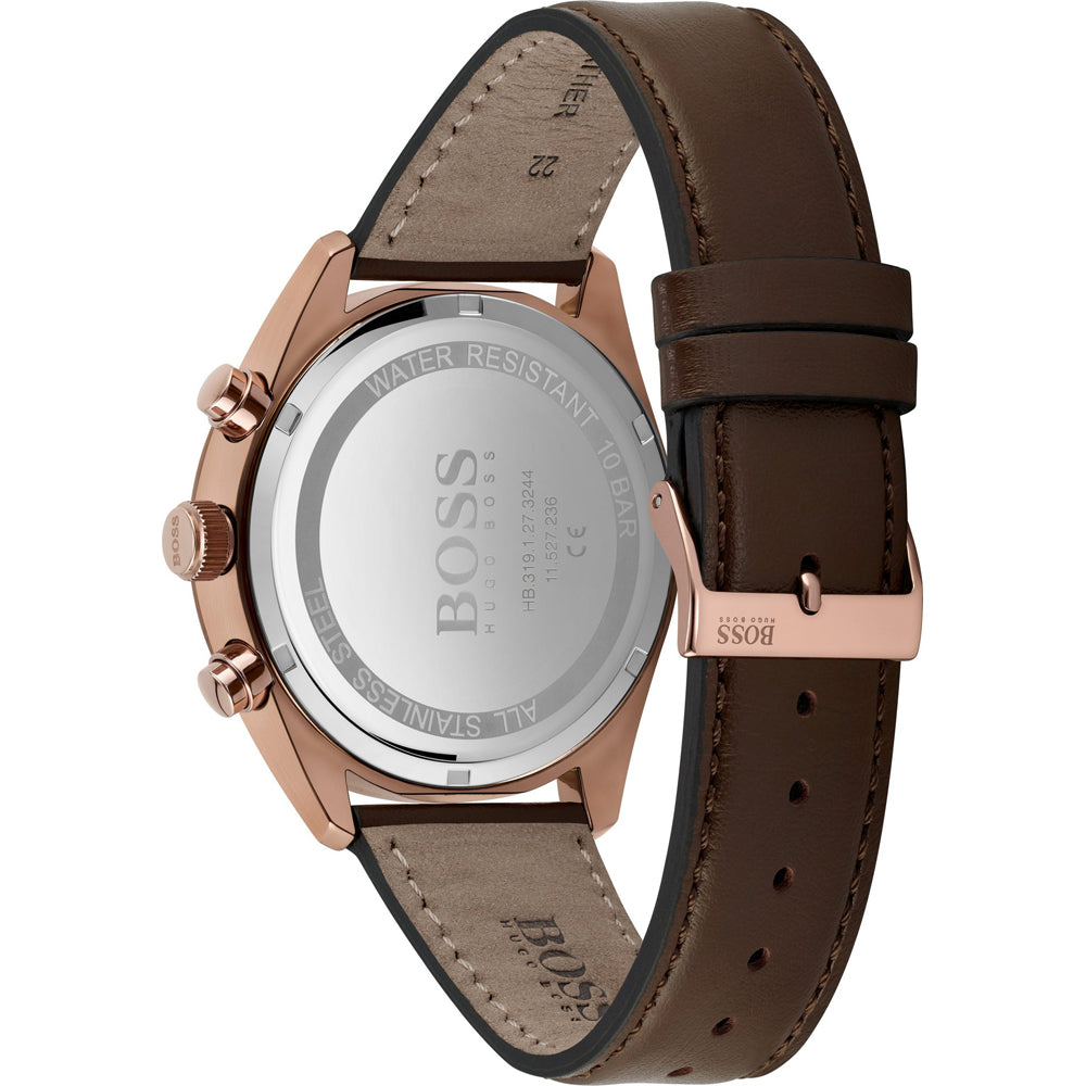 Hugo Boss Champion Leather Strap Men's Watch 1513817