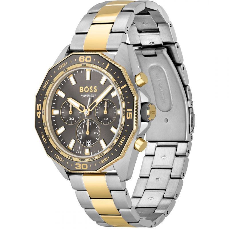 Hugo Boss Chronograph Energy Two-Tone Men's Watch 1513974