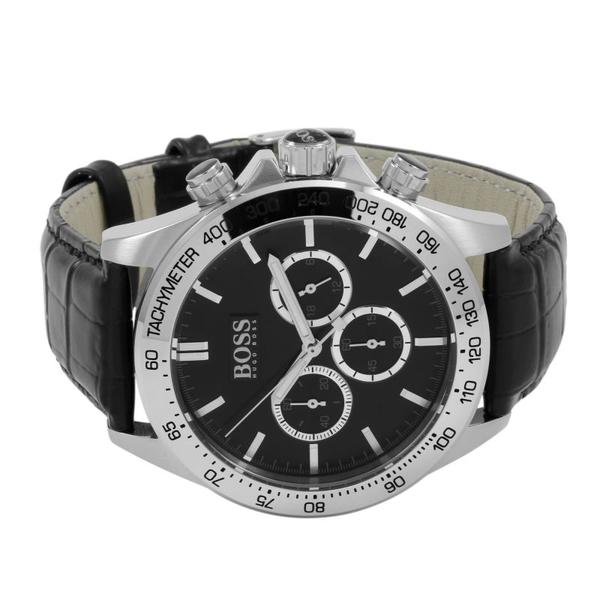 Hugo Boss Ikon Chronograph Black Dial Men's Watch 1513178 - The Watches Men & CO #2