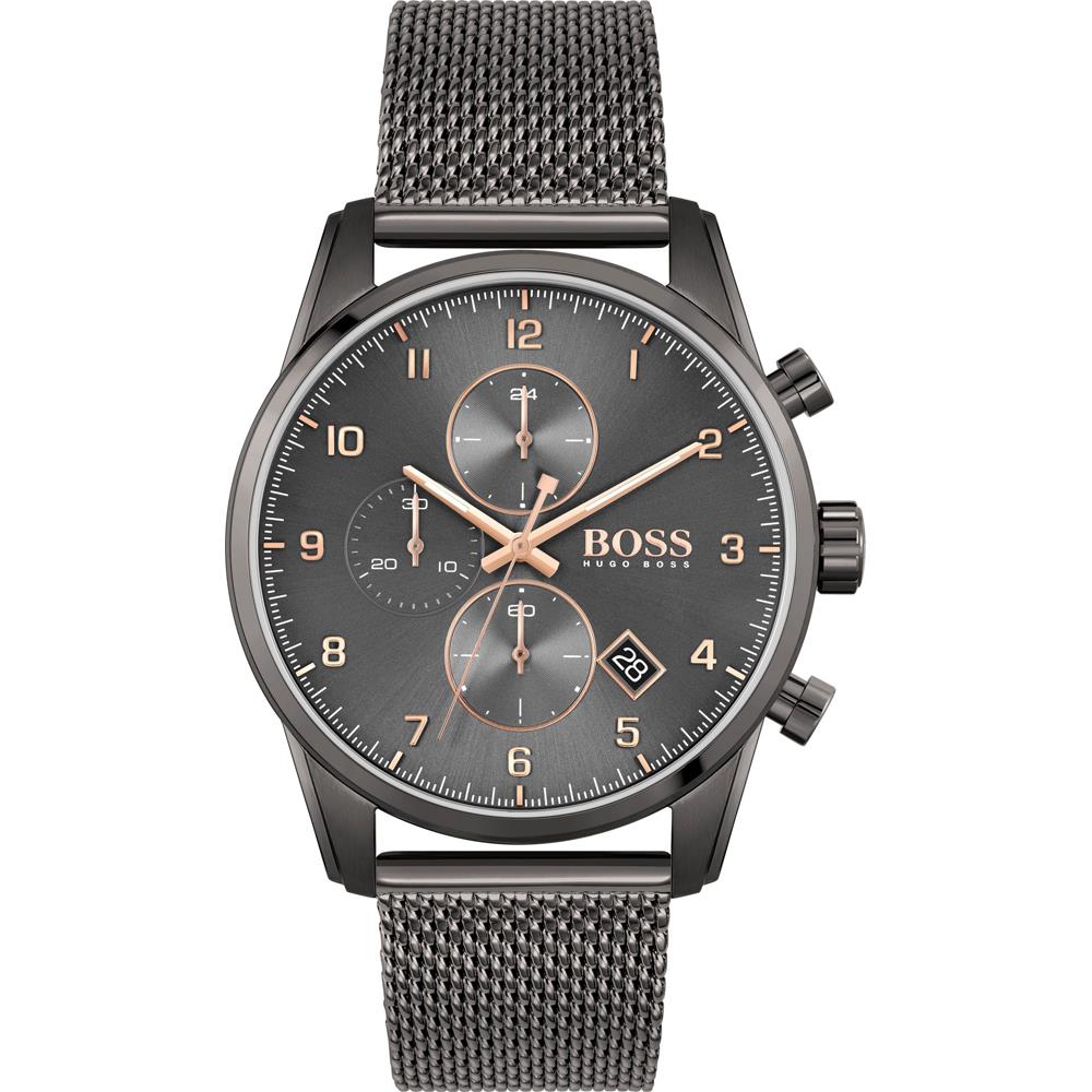Hugo Boss Skymaster Grey Mesh Men's Watch  1513837 - The Watches Men & CO