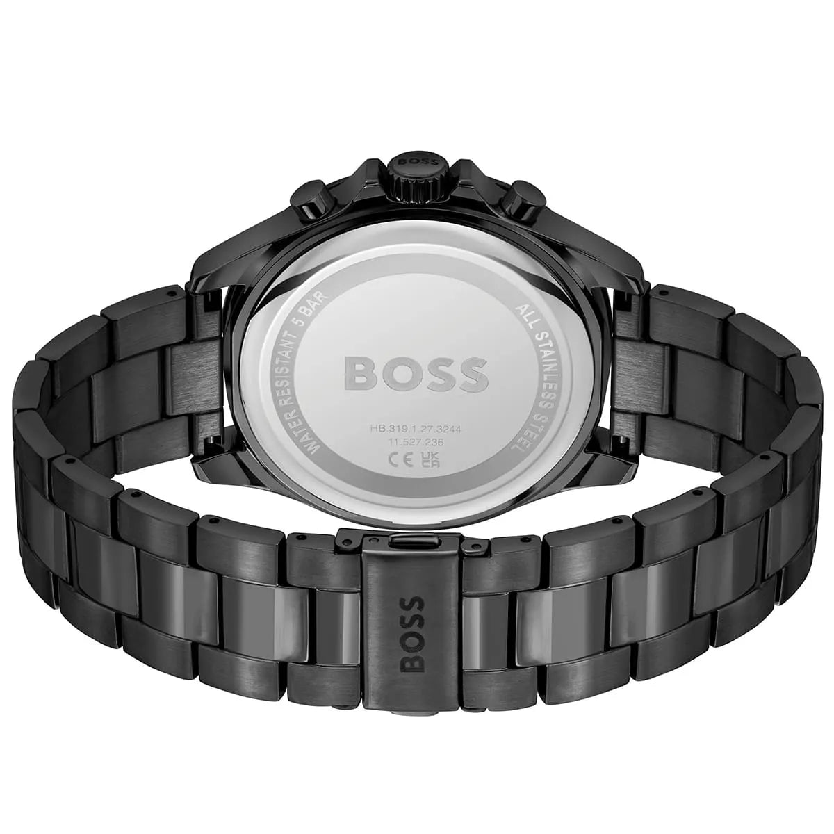 Hugo Boss Troper Chronograph Black Dial Men's Watch - 1514058