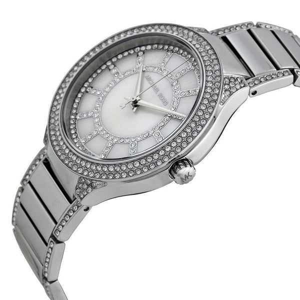 Michael Kors Kerry Mother Pearl Dial Silver Ladies Watch MK3311 - The Watches Men & CO #2