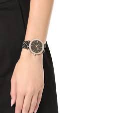 Michael Kors Darci Crystal Paved Black Dial Ladies Watch MK3407 - Watches of Australia #5