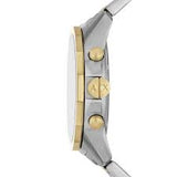 Armani Exchange Men’s Quartz Two Tone Stainless Steel Black Dial 44mm Watch AX7148 ax7148 - Image 5