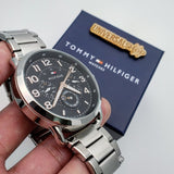 Tommy Hilfiger Briggs Chronograph Black Dial Men's Watch 1791422 - The Watches Men & CO #4