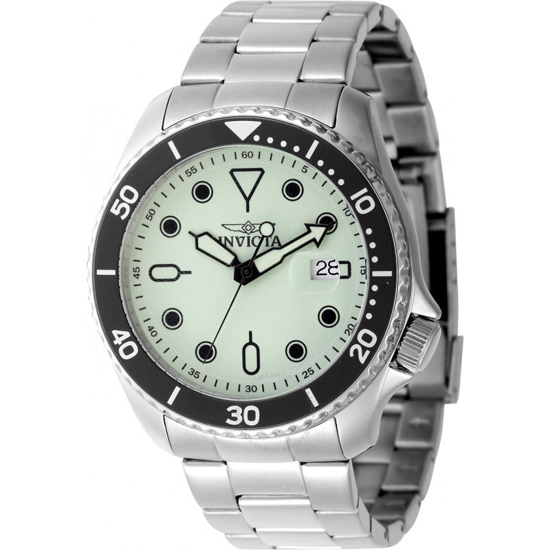 Invicta Pro Diver Date Luminous Green Dial Men's Watch 47305 - Watches of Australia