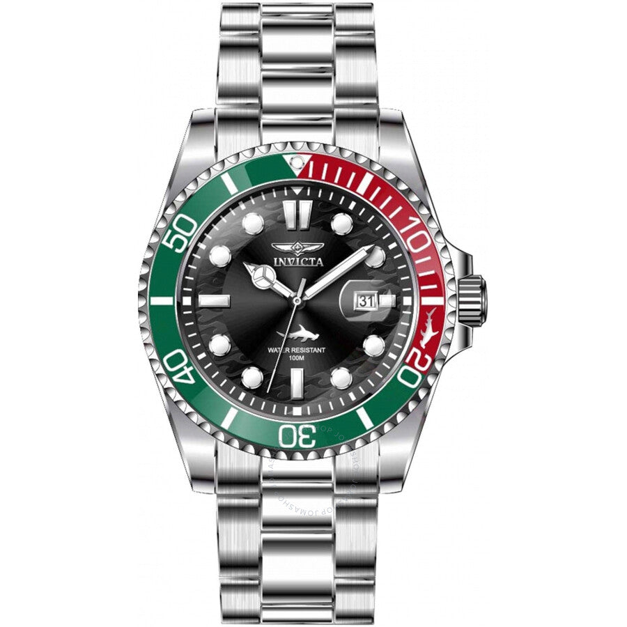 Invicta Pro Diver Quartz Black Dial Exclusive 43mm Men's Watch 44706