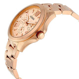 Fossil Cecile Rose Gold Dial Ladies Watch AM4511