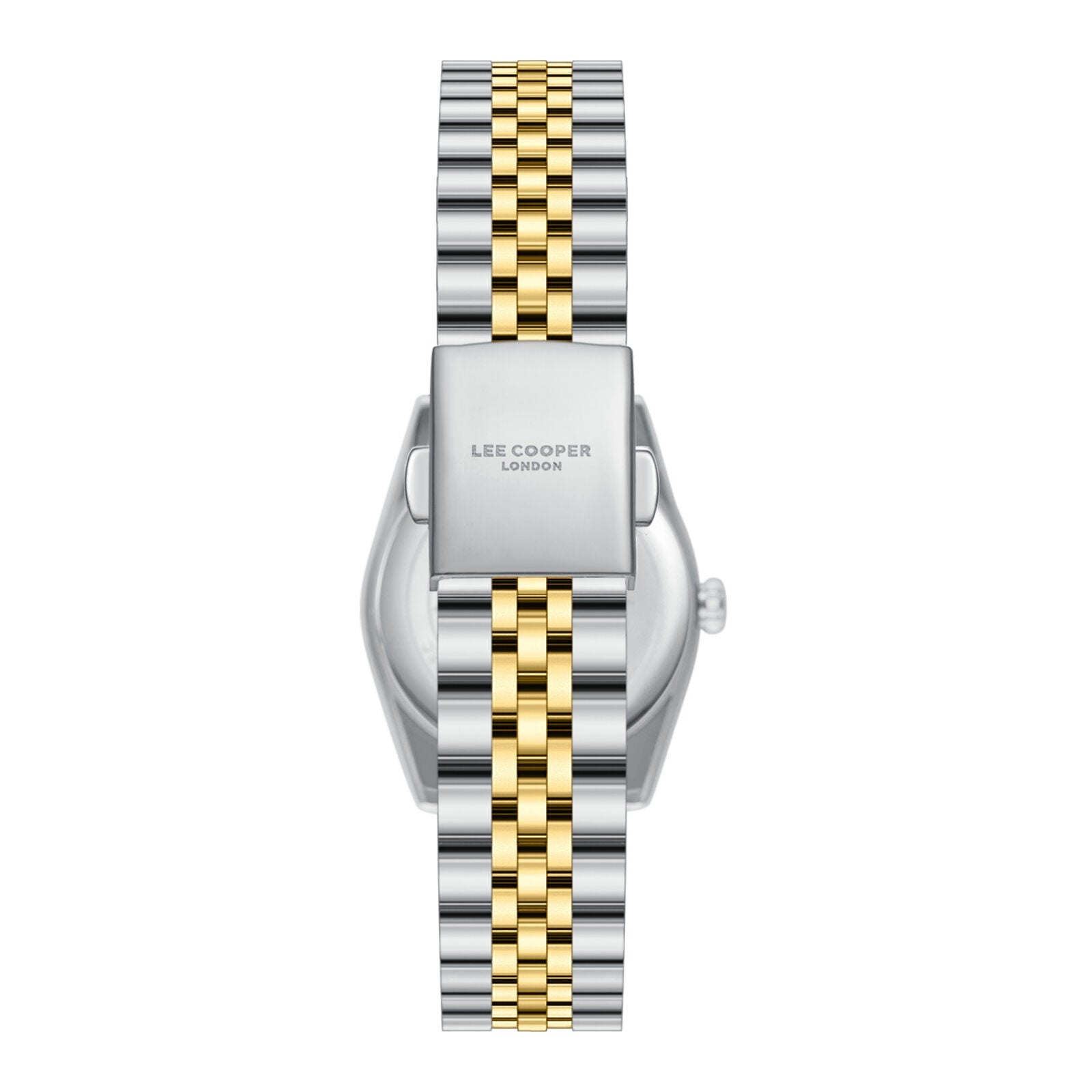 Lee Cooper Fashion White Dial Two Tone Watch - LC08303.220