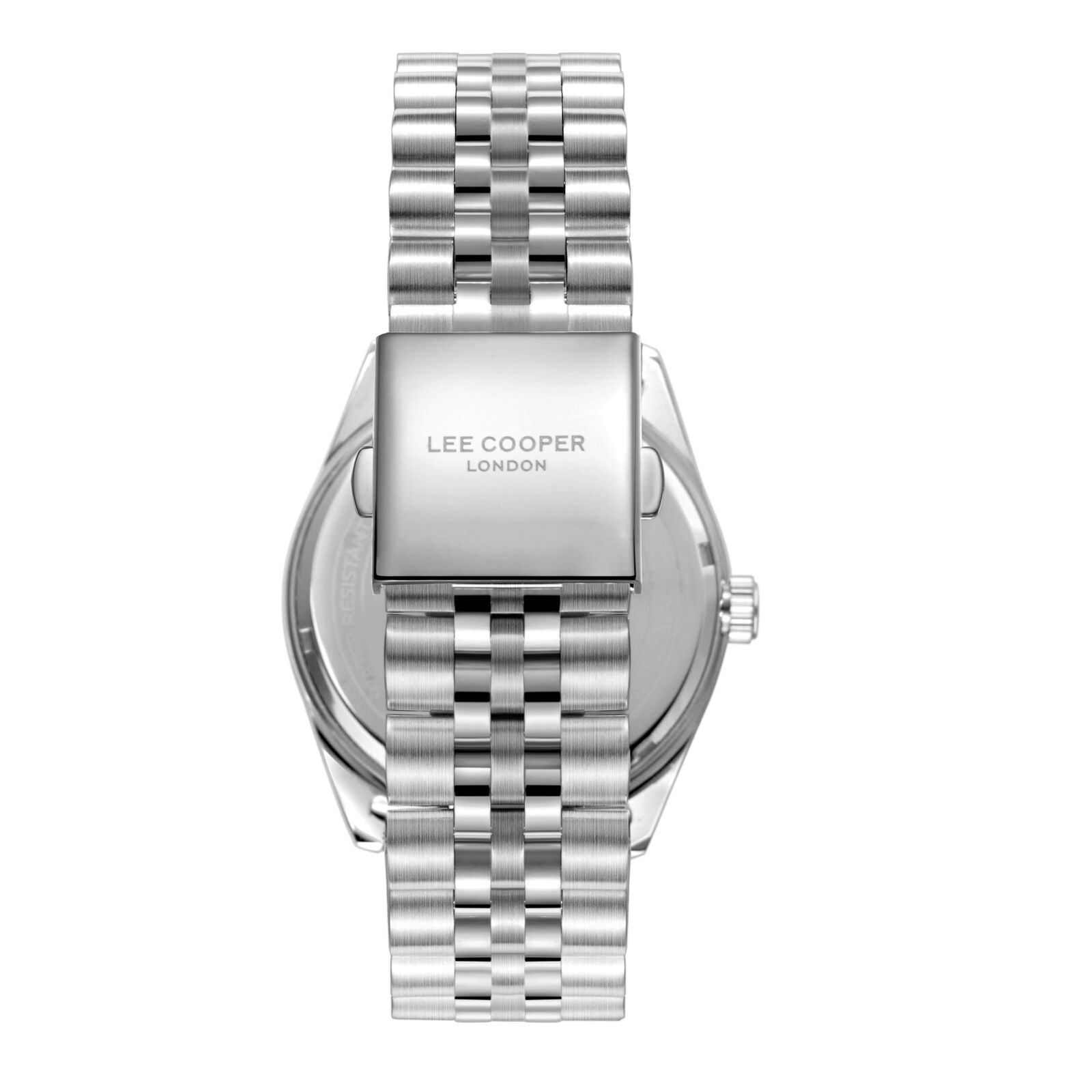 Lee Cooper Oswin Date Window Green Dial Silver Watch - LC08281.370