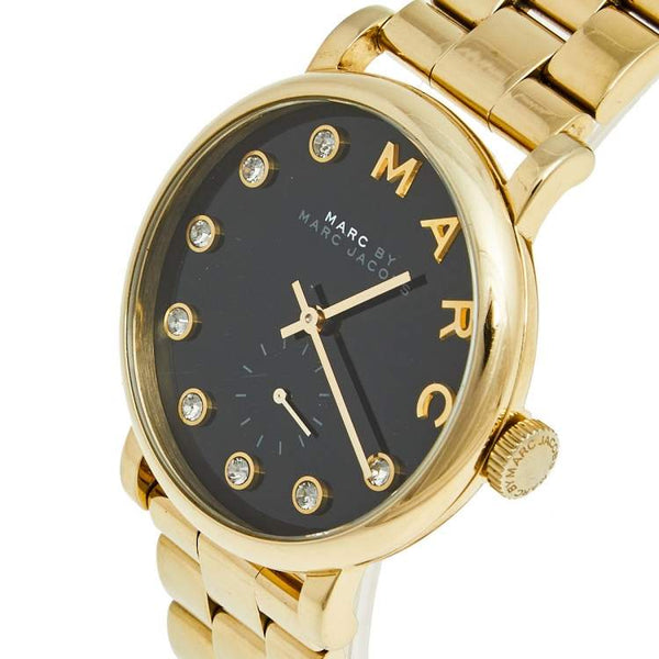 Marc by Marc Jacobs Baker Dexter Black Dial Ladies Watch Mbm3421