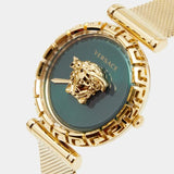 Versace Palazzo Empire Greca Quartz Green Dial Ladies Watch VEDV00819