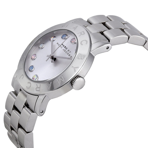 Marc by Marc Jacobs Amy Dexter Silver Dial Stainless Steel Ladies Watch MBM3214 - Watches of Australia #2