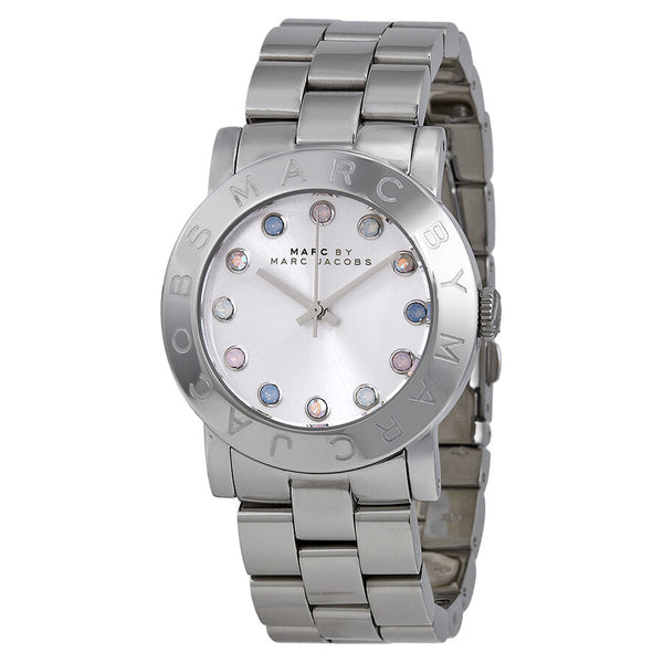 Marc by Marc Jacobs Amy Dexter Silver Dial Stainless Steel Ladies Watch MBM3214 - Watches of Australia