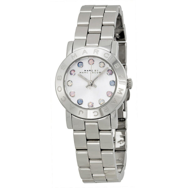 Marc by Marc Jacobs Amy Dexter White Dial Stainless Steel Ladies Watch MBM3217 - Watches of Australia