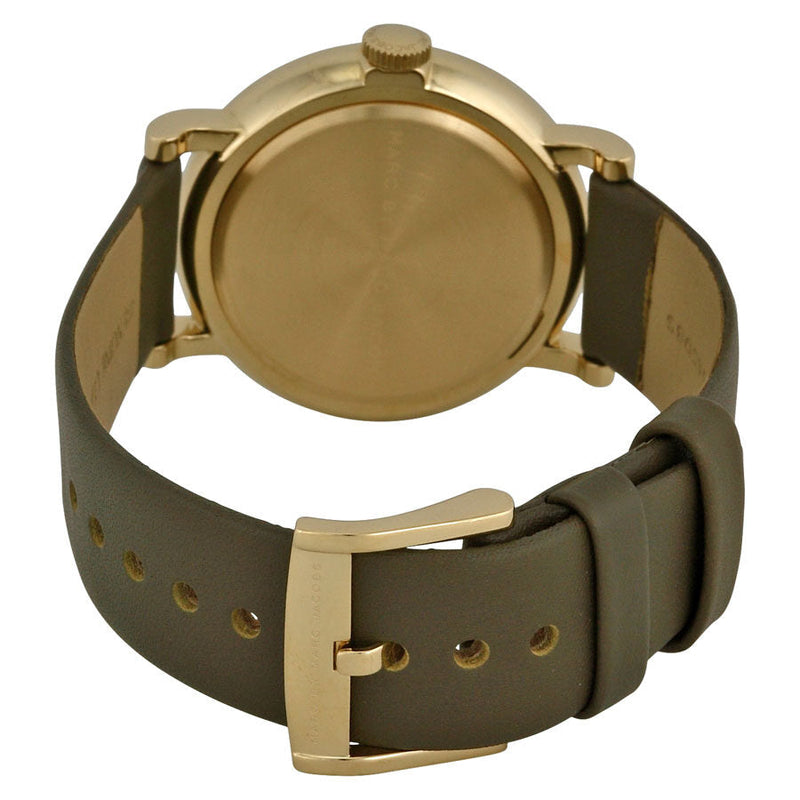 Marc by Marc Jacobs Baker Olive Dial Olive Leather Ladies Watch MBM1328 - Watches of Australia #3