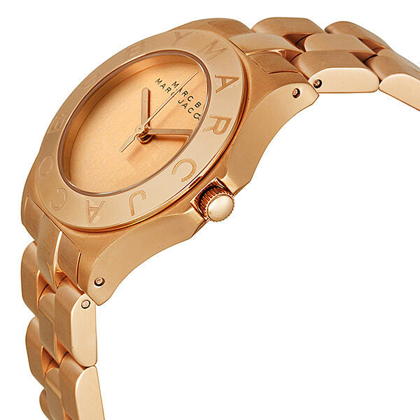Marc by Marc Jacobs Blade Rose Dial  Rose Gold Ion-plated Ladies Watch #MBM3127 - Watches of Australia #2