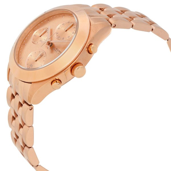 Marc by Marc Jacobs Peeker Chronograph Rose Dial Rose Gold-tone Ladies Watch - Watches of Australia #2