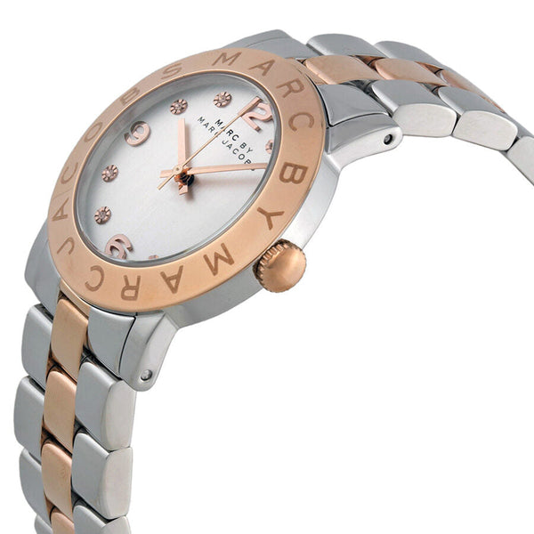 Marc by Marc Jacobs Silver Dial Two-tone Ladies Watch MBM3194 - Watches of Australia #2