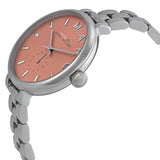 Marc by Marc Jacobs Slim Baker Orange Dial Stainless Steel Ladies Watch MBM3365 - Watches of Australia #2