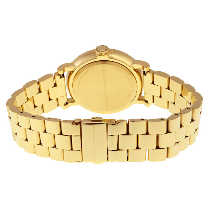 Marc by Marc Jacobs White Dial Gold-tone Ladies Watch #MBM3243 - The Watches Men & CO #3