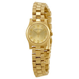 Marc by Marc Jacobs Henry Dinky Champagne Dial Gold-tone Ladies Watch MBM3199 - Watches of Australia