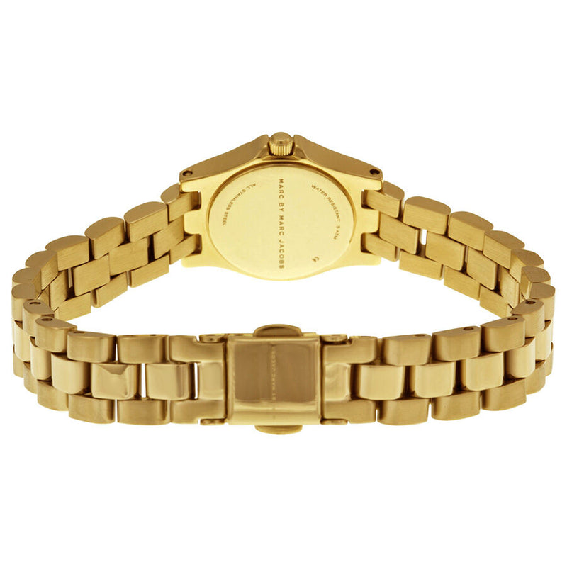 Marc by Marc Jacobs Henry Dinky Champagne Dial Gold-tone Ladies Watch MBM3199 - Watches of Australia #3