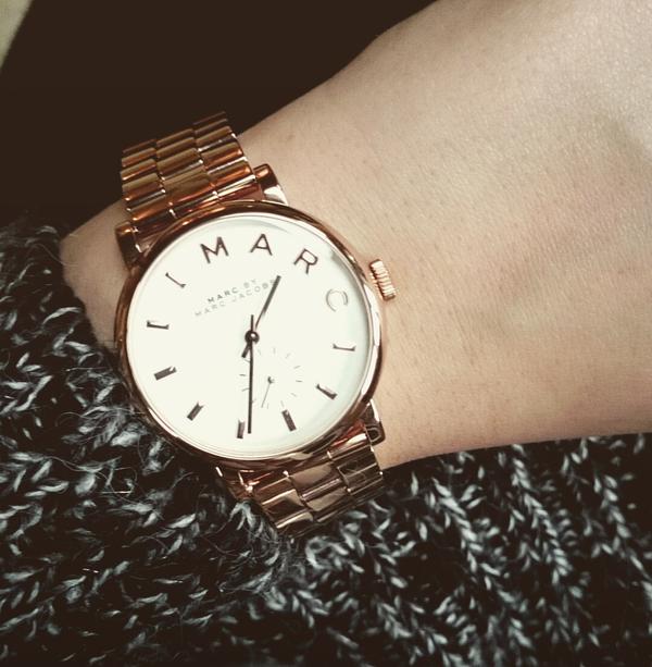 Marc By Marc Jacobs Silver Dial Rose Gold-tone Ladies Watch - MBM3244