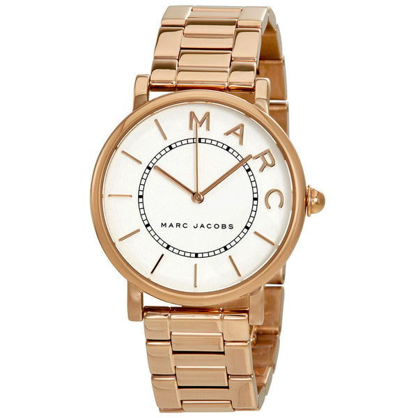 Marc Jacobs Roxy Silver Dial Ladies Rose Gold Tone Watch #MJ3523 - Watches of Australia