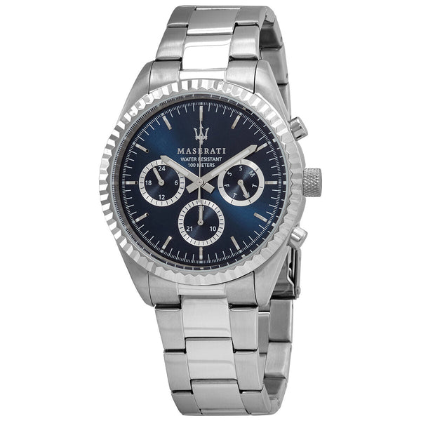 Maserati Competizione Chronograph Quartz Blue Dial Men's Watch R8853100022 - Watches of Australia
