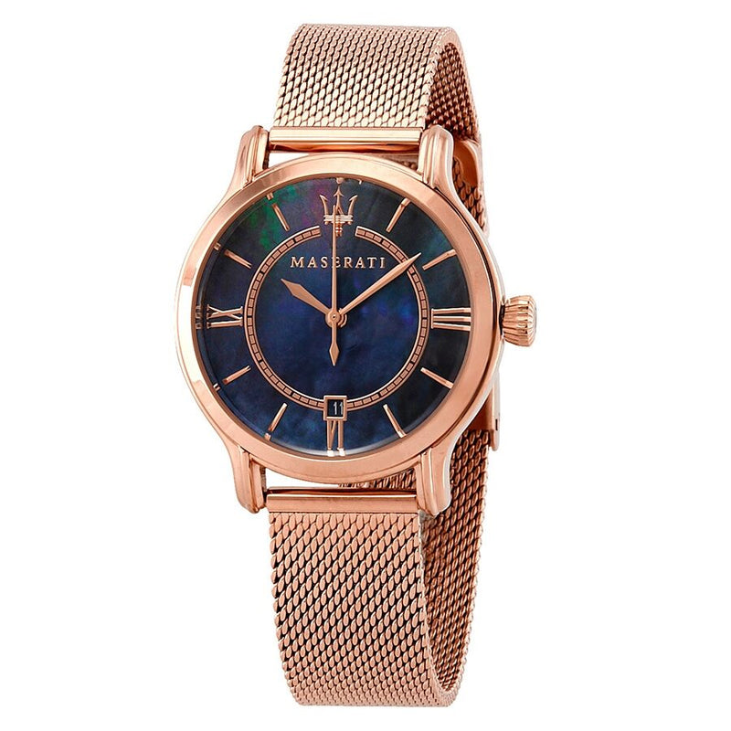 Maserati Epoca Blue Mother of Pearl Dial Ladies Watch R8853118503 - Watches of Australia