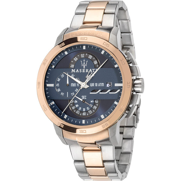 Maserati Ingegno Chronograph Blue Dial Men's Watch #R8873619002 - Watches of Australia