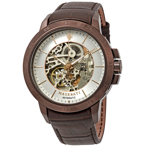 Maserati Ingegno Automatic Skeleton Dial Men's Watch R8821119003 - Watches of Australia