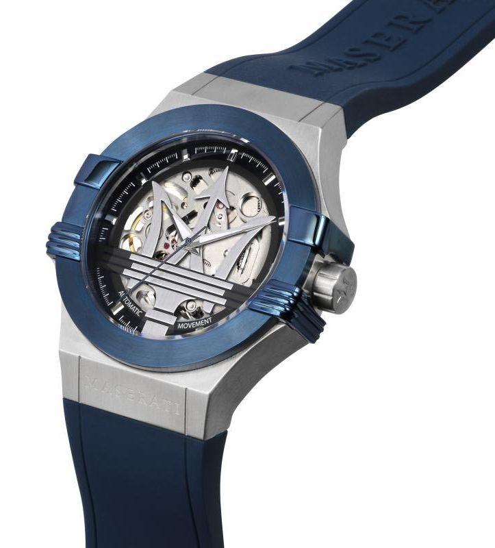 Maserati Potenza Automatic Skeleton Dial Men’s Watch R8821108035 - Watch