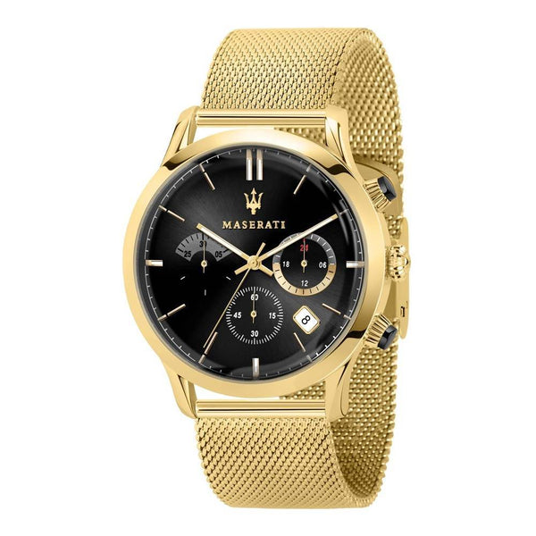 Maserati Ricordo Chronograph Black Dial Men's Watch #R8873633003 - Watches of Australia