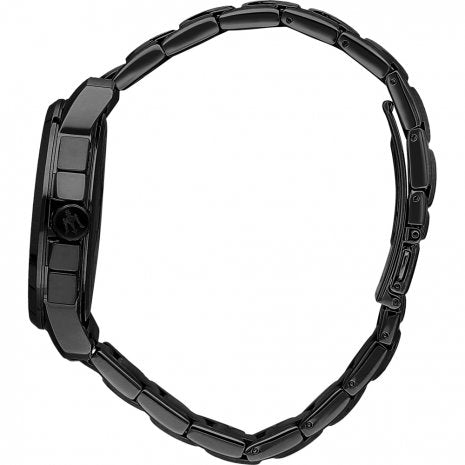 Maserati Royale black stainless steel link bracelet