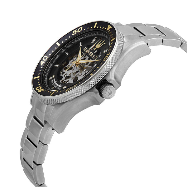 Maserati Sfida Automatic Black Dial Men's Watch R8823140002 - Watches of Australia #2