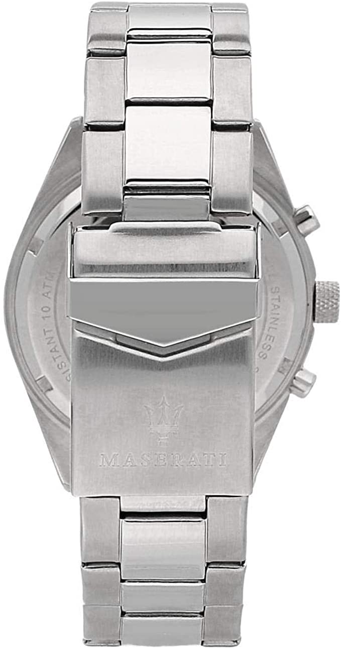 Maserati Silver Stainless-Steel Quartz Men's Watch R8853100018