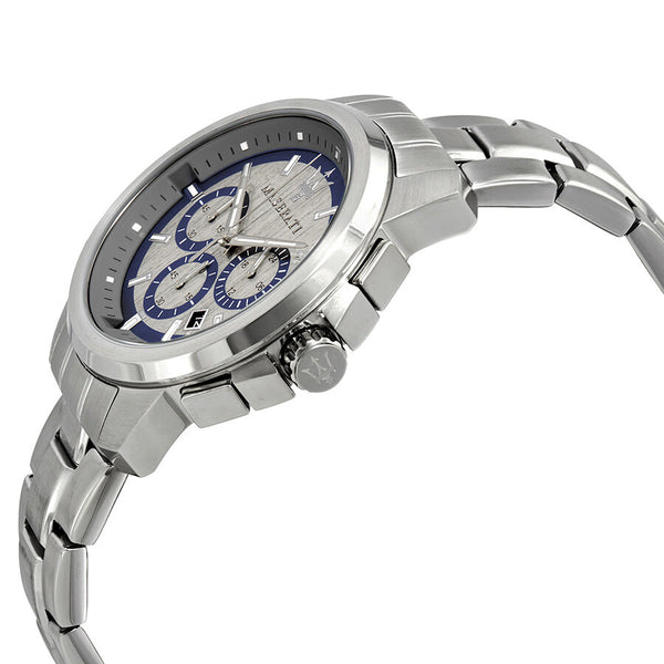 Maserati Successo Chronograph Silver Dial Men's Watch R8873621006 - Watches of Australia #2